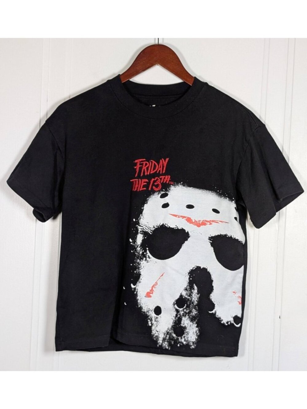 Friday the 13th Jason Voorhees Horror Tee T-Shirt Size XS Hot Topic Mad Engine